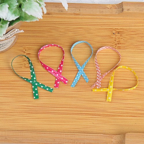 Pengxiaomei 500 Pcs 4 Inch Bag Twist Ties, Colorful Metallic Bread Ties Wire for Easter Candy Cake Cookies Chocolate Snack Gift Bags Decoration - Image 5