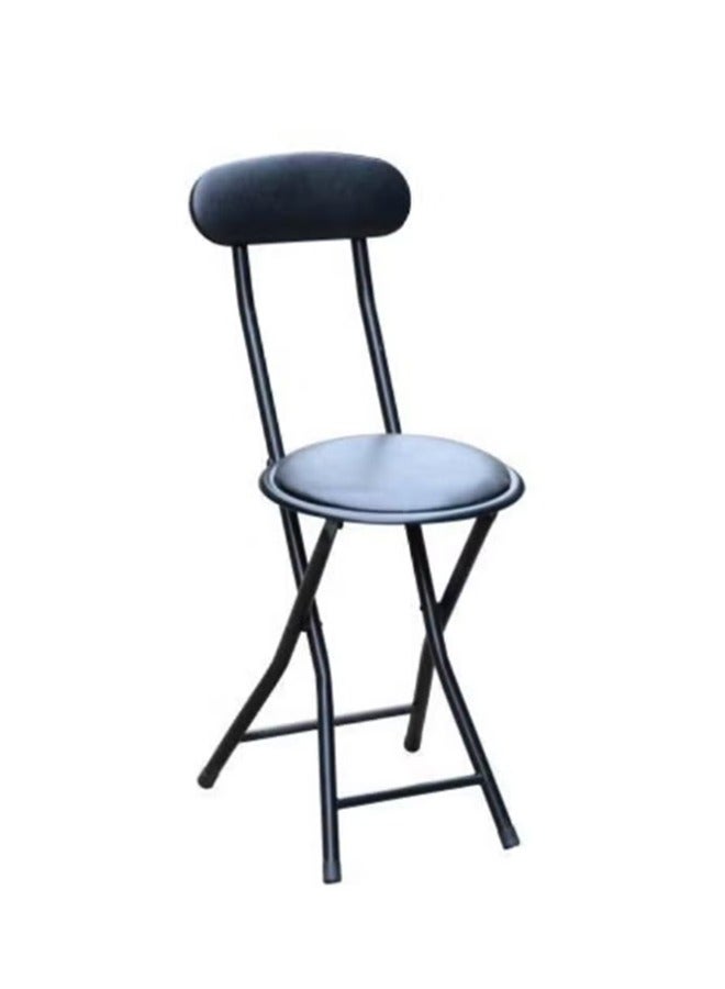 كرسي قابل للطي مع ركسين ووسادة | كرسي تخييم | كرسي سفر | كرسي مسجد | كرسي رحلات