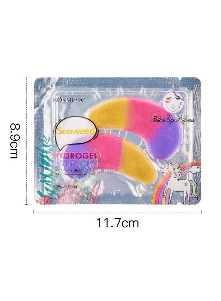 Kormesic 5pcs-الأعشاب البحرية hydrogel قناع العين - Image 1
