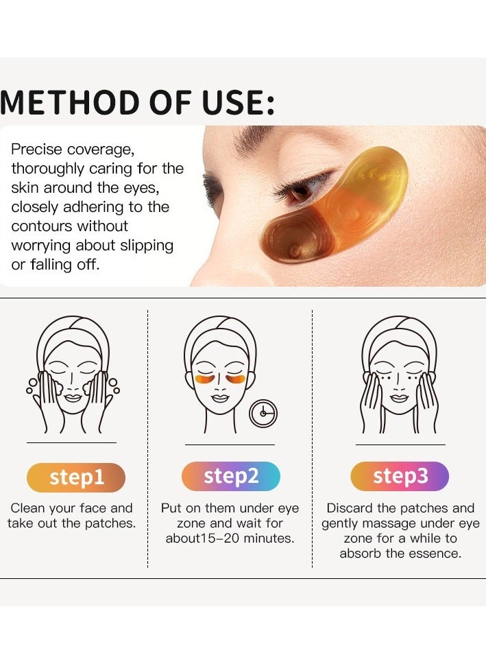 Kormesic 5pcs-الأعشاب البحرية hydrogel قناع العين - Image 3