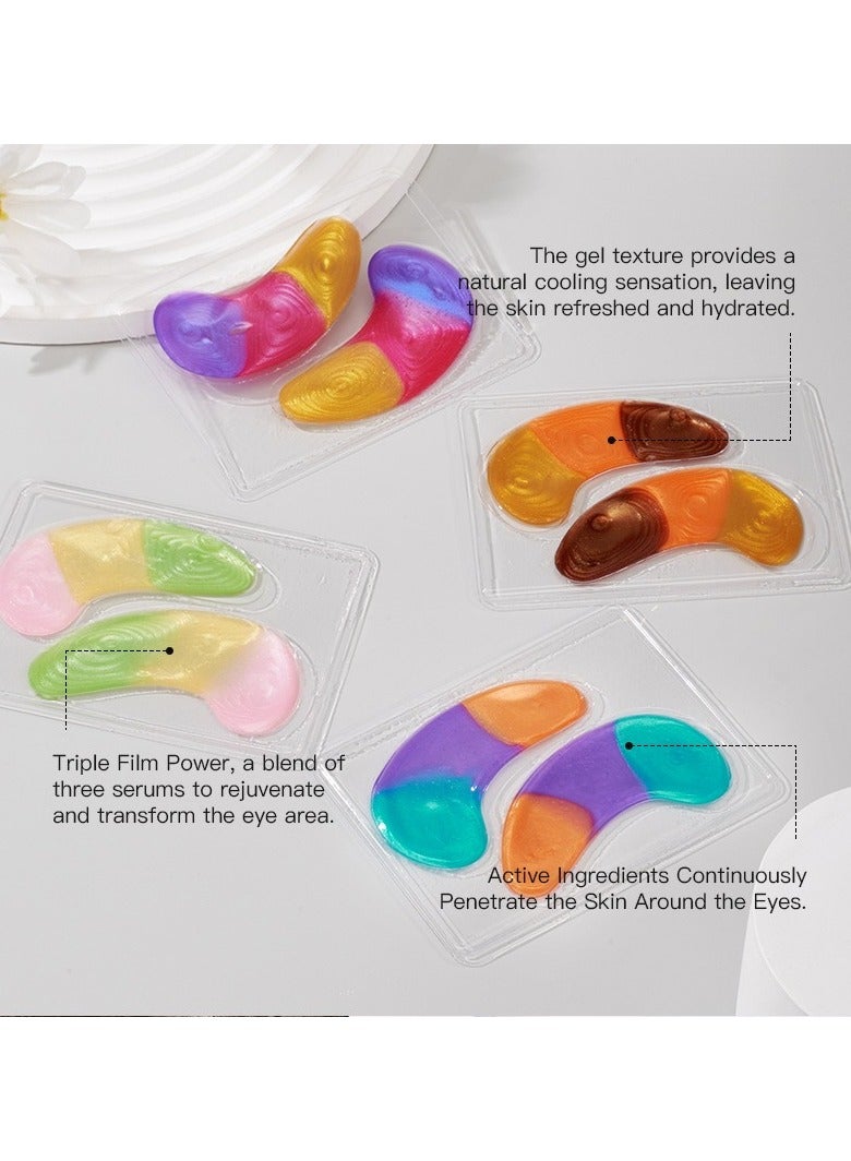 Kormesic 5pcs-الأعشاب البحرية hydrogel قناع العين - Image 4