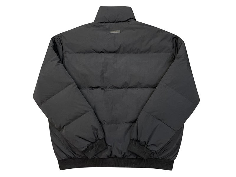 Fear Of God Main Line Essentials Loose Stand Collar Down Jacket High Street Trendyy Jacket - Image 5
