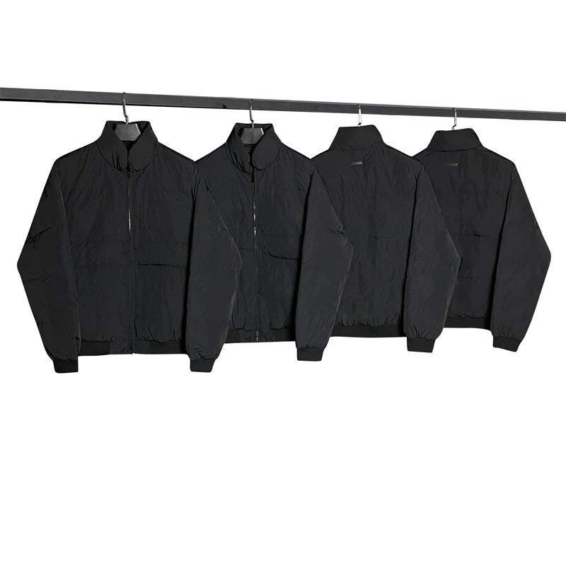 Fear Of God Main Line Essentials Loose Stand Collar Down Jacket High Street Trendyy Jacket - Image 3