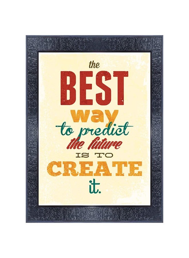 pnf Poster And Frames Motivational Quotes Frames With Acrylic Sheet | For Living, Bedroom | Home Decoration Item | Best Gifting Option (13x13inch) 1154 - Image 1