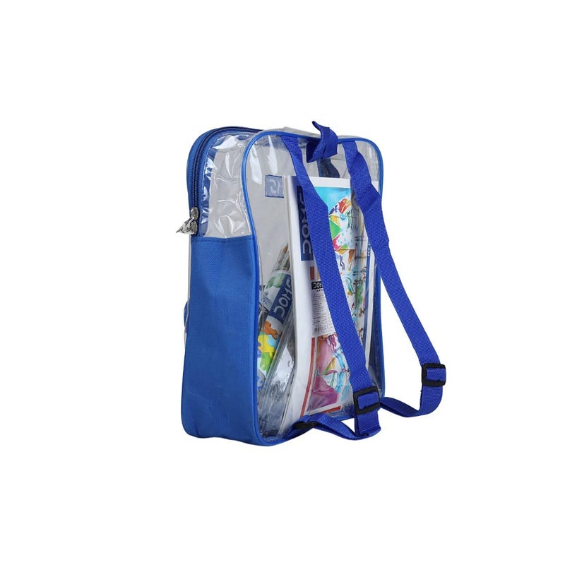 Doms Smart Kit | Comes With Transparent Zipper Bag | Perfect Value Pack | Kit For School Essentials | Gifting Range For Kids | Combination of 12 Stationery Items - Image 5