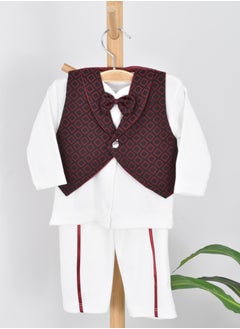 FUN MOMENT 4-Piece Baby Suit Set with Gift Box  - Image 2