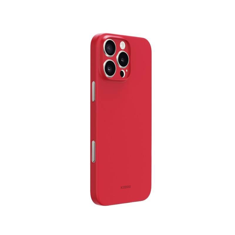 Protective Case | Red Plastic | Drop Protection | Matte Finish | Shockproof Cover for iPhone 15 / 15 Plus / 15 Pro / 15 Pro Max - Image 1