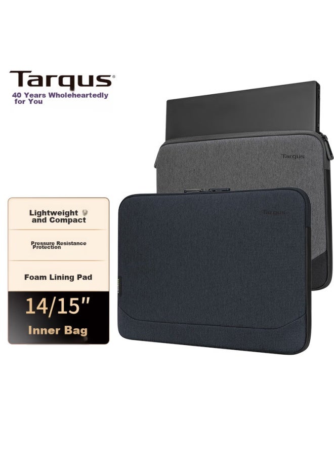 Targus 14/15-inch Lightweight Business Laptop Sleeve, Handheld Bag, Blue, 646 - Image 1