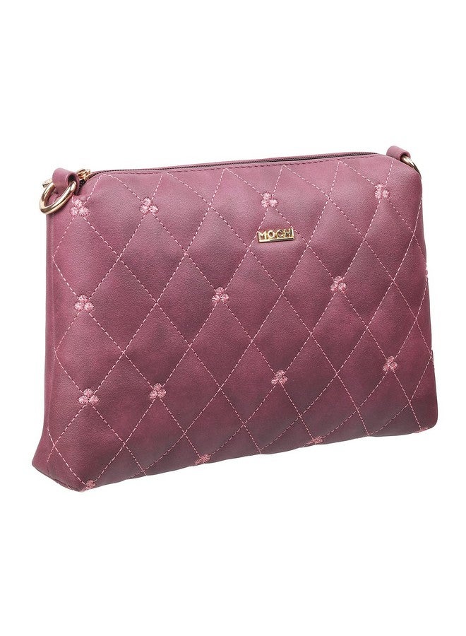 موتشي حقيبة موتشي النسائية ذات السحاب باللون الأرجواني (66-7354) - Image 5