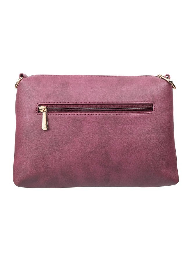 موتشي حقيبة موتشي النسائية ذات السحاب باللون الأرجواني (66-7354) - Image 3