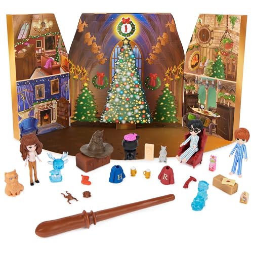 Wizarding World Harry Potter, Magical Minis Advent Calendar 2023 with 24 Gifts, Surprise Toys Christmas Countdown Calendar, Kids Toys for Ages 6 & up - Image 1