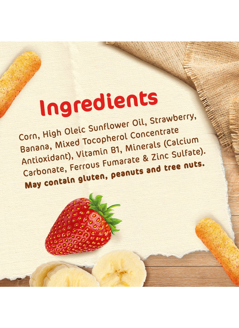 Corn Nutripuffs Banana And Strawberry 7 x 28g