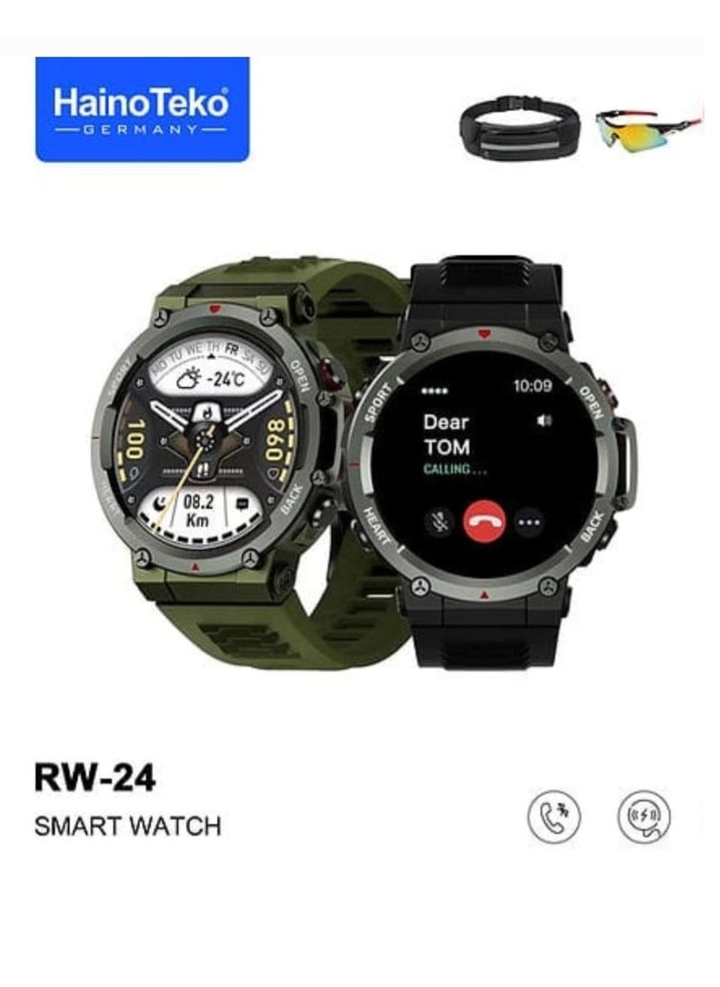 Haino Teko Haino Teko RW24 Smart Sport Watch With Adjustable Reflective Waist Band And Sunglasses  - Image 1