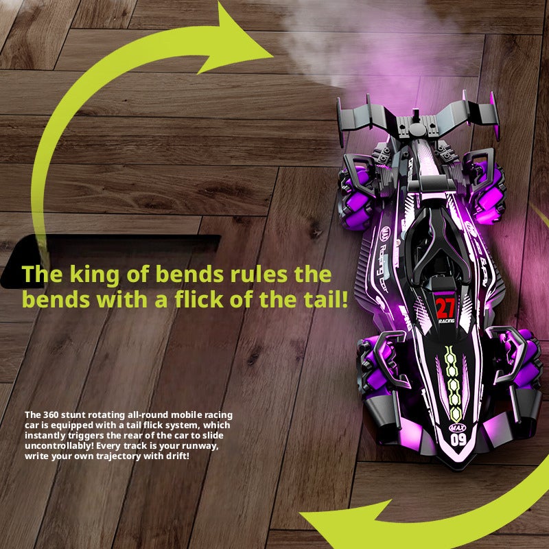Gesture Sensor F1 Remote Control Car 4WD Off-Road Drift Stunt Spray Racing Toy for Boys - Image 4
