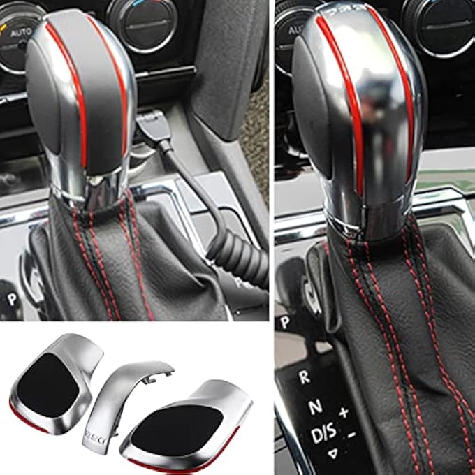 DSG غطاء مقبض ناقل الحركة وغطاء الرأس الذراع مناسب للجولف MK6 MK7 R مناسب لباسات B7 B8 CC - Image 3