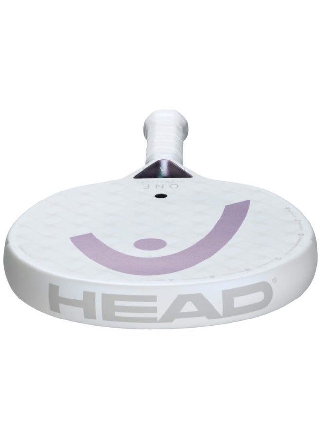 HEAD One Ultralight White designed for performance and durability. Ideal for players seeking quality equipment with reliable performance. - Premium padel_tennis_racquets designed for performance, durability, and comfort - Image 4