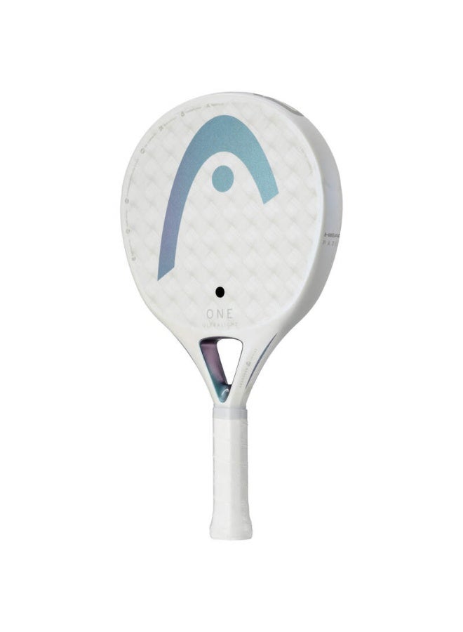 HEAD One Ultralight White designed for performance and durability. Ideal for players seeking quality equipment with reliable performance. - Premium padel_tennis_racquets designed for performance, durability, and comfort - Image 1