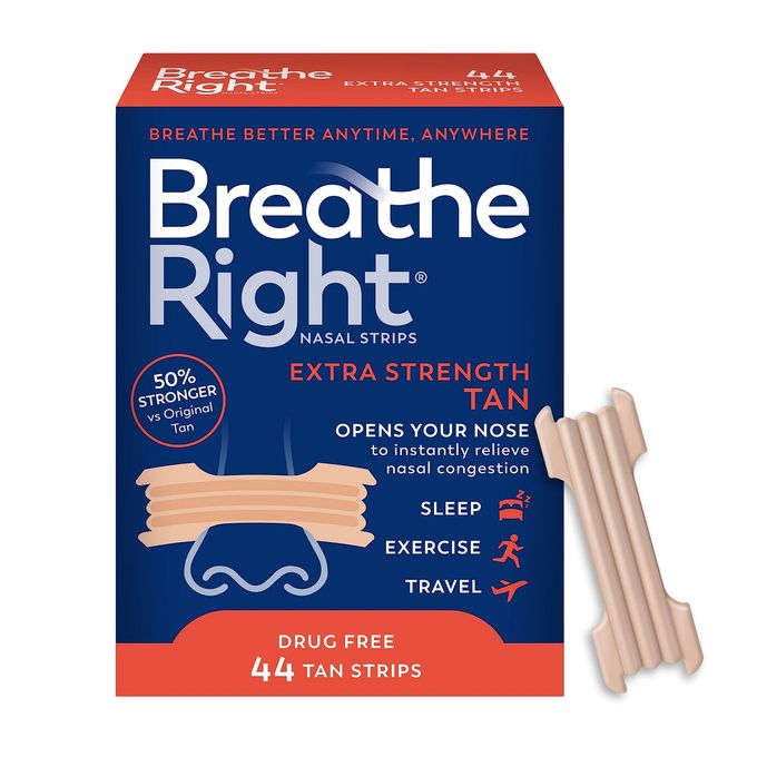 Breathe Right Nasal Strips Extra Strength Tan Nasal Strips Help Stop Snoring DrugFree Snoring Solution Instant Nasal Congestion Relief Caused by Colds Allergies 44ct packaging my vary - Image 5