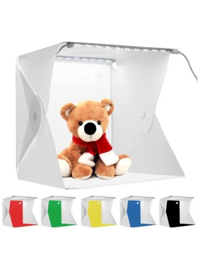 Generic Portable Photo Studio Lightbox with Adjustable LED Lighting  - Image 1