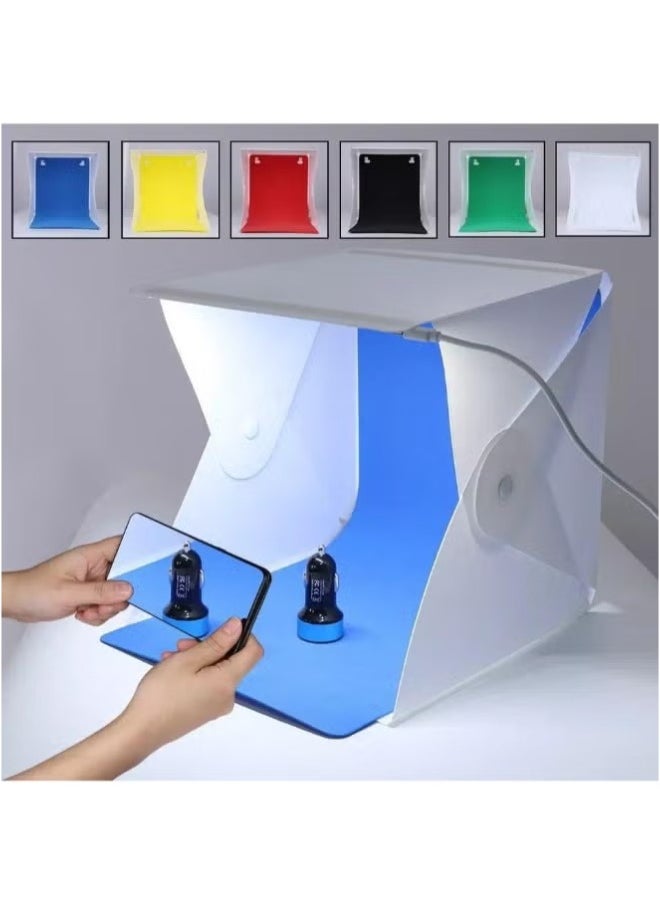 Generic Portable Photo Studio Lightbox with Adjustable LED Lighting  - Image 5