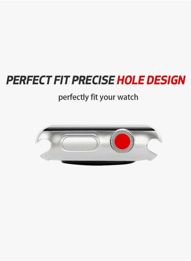 NIBEMINENT - Protective Case Cover For Apple Watch Series 3 38 mm Clear - Image 1