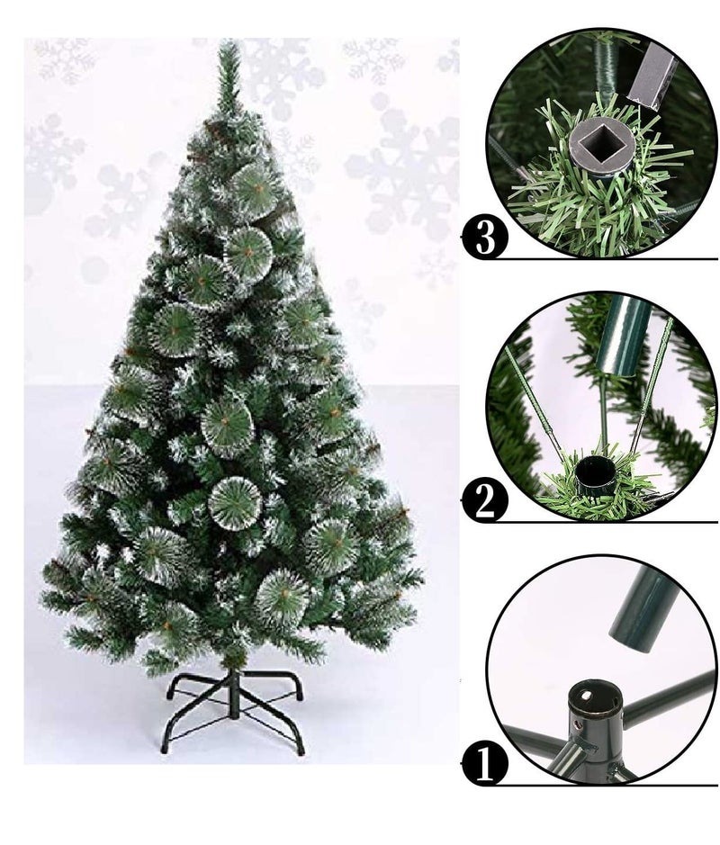 Northland Artificial Pine Snow Christmas Tree 8 feet - Image 4