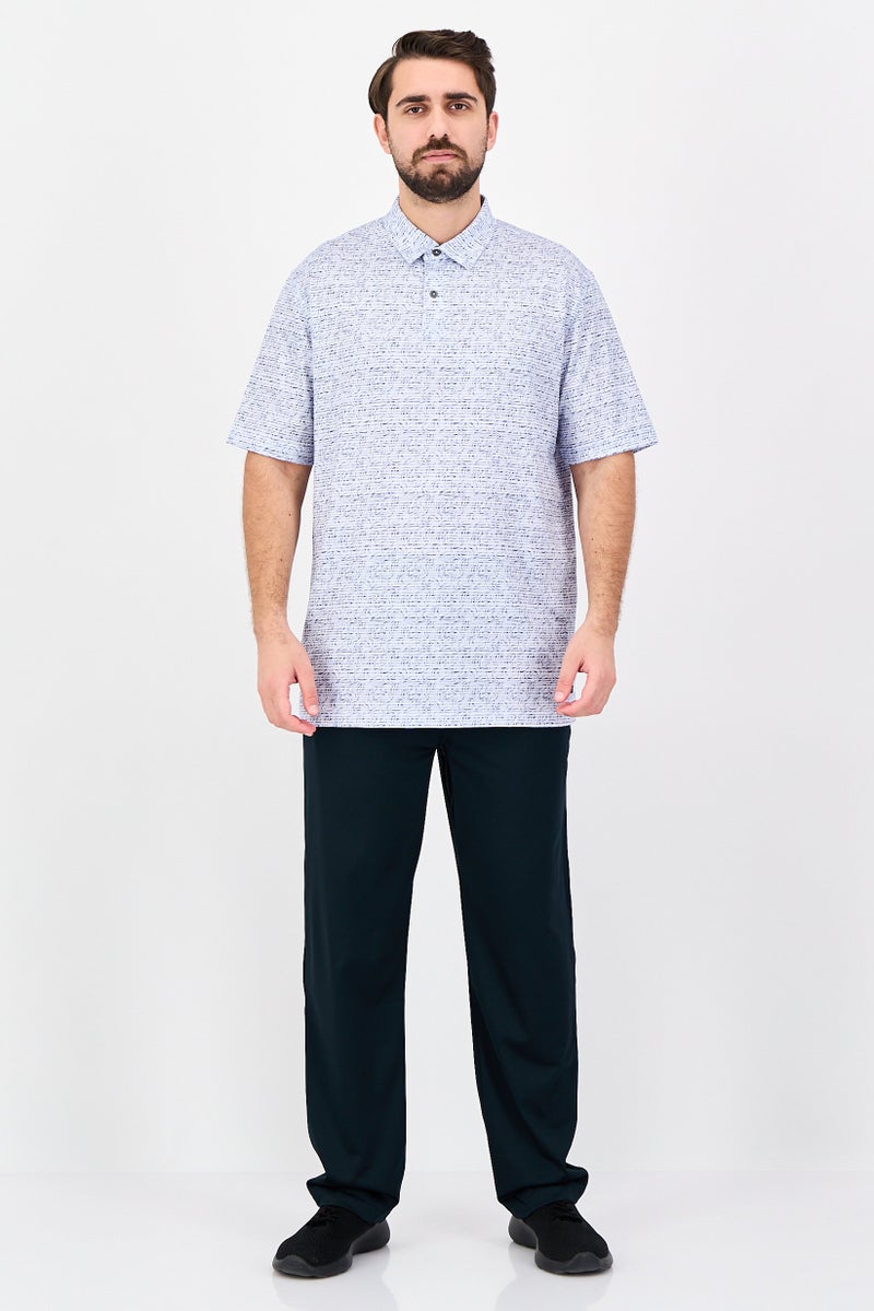 Greg Norman Men Sportswear Fit Short Sleeve Golf Polo Shirt, Multicolor - Image 4