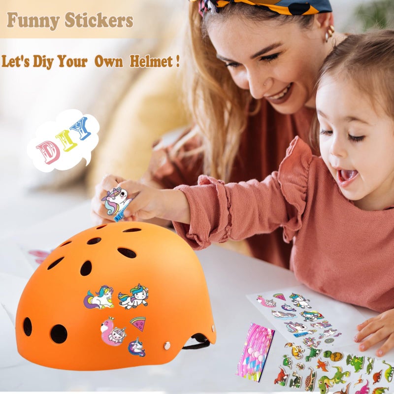 FOOKCIAN Kids Helmet, Toddler Helmets Adjustable Toddler Bike Helmet Youth Sport Kids Protective Gear Ages 2-8/8-14 Years Old Boys Girls Years Old for Multi-Sports Skateboarding,Skating Scooter - Image 2