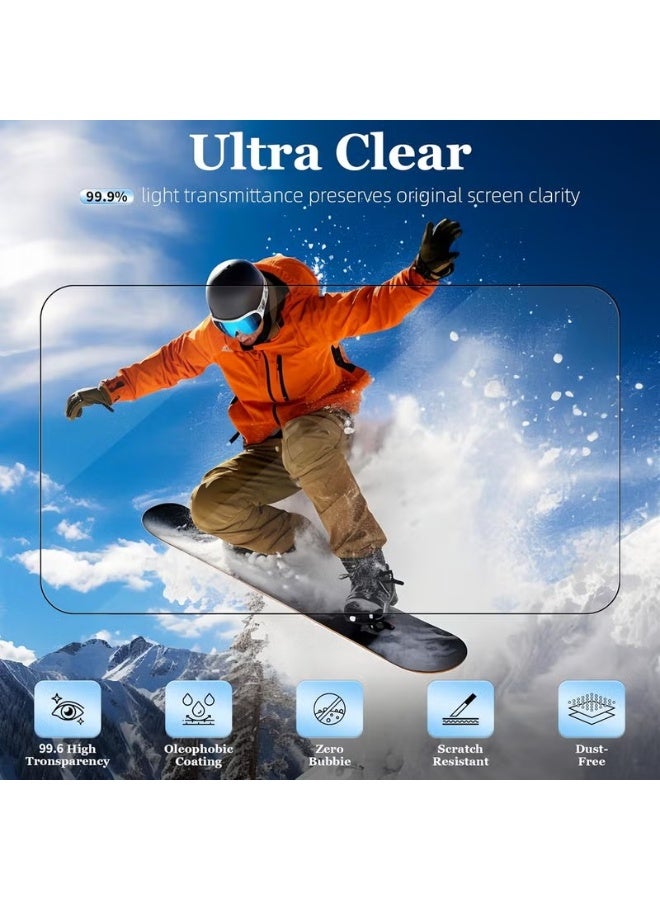 عبوة من قطعتين من واقيات الشاشة لكاميرا Insta360 Go Ultra، واقي شاشة من الزجاج المقوى لمجموعة ملحقات كاميرا الحركة Insta360 Go Ultra - Image 4