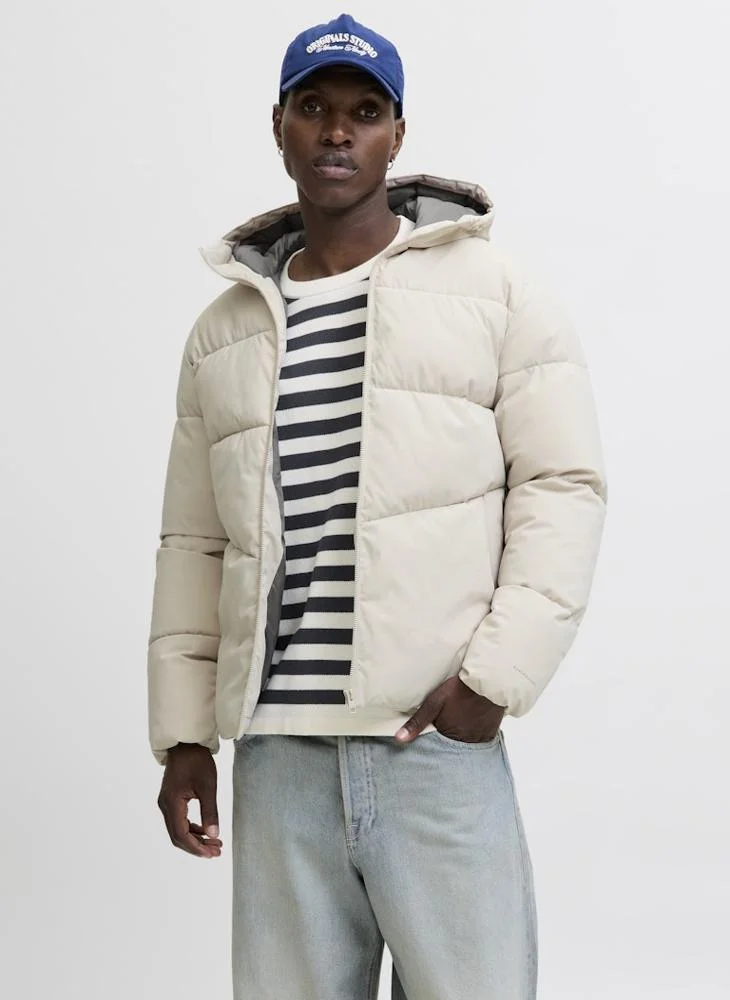 JACK & JONES Essential Puffer Jacket With Hood