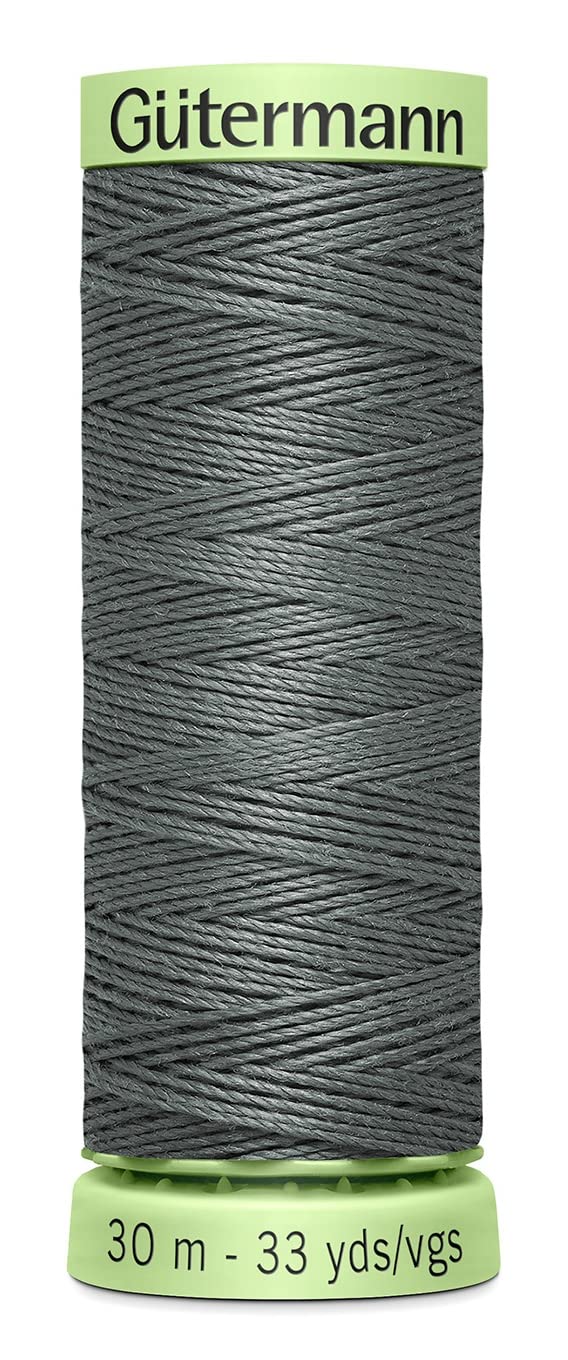 Top Stitch Heavy Duty Thread 33 YardsRail Grey