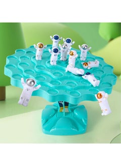 NIBEMINENT Balance Tree Game Toy Puzzle Early Educational Interactive Counting L Blue 48 Spaceman  - Image 2
