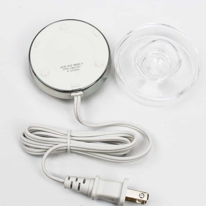 AMOWA Toothbrush Charger for Philips Sonicare CBA1001 Charger Compatible HX9350 HX9500 HX9911 HX9924 HX992B HX992W HX993W HX9944 HX9957/51HX9964 HX9974 HX9984 HX9985 110-240V (White) - Image 4