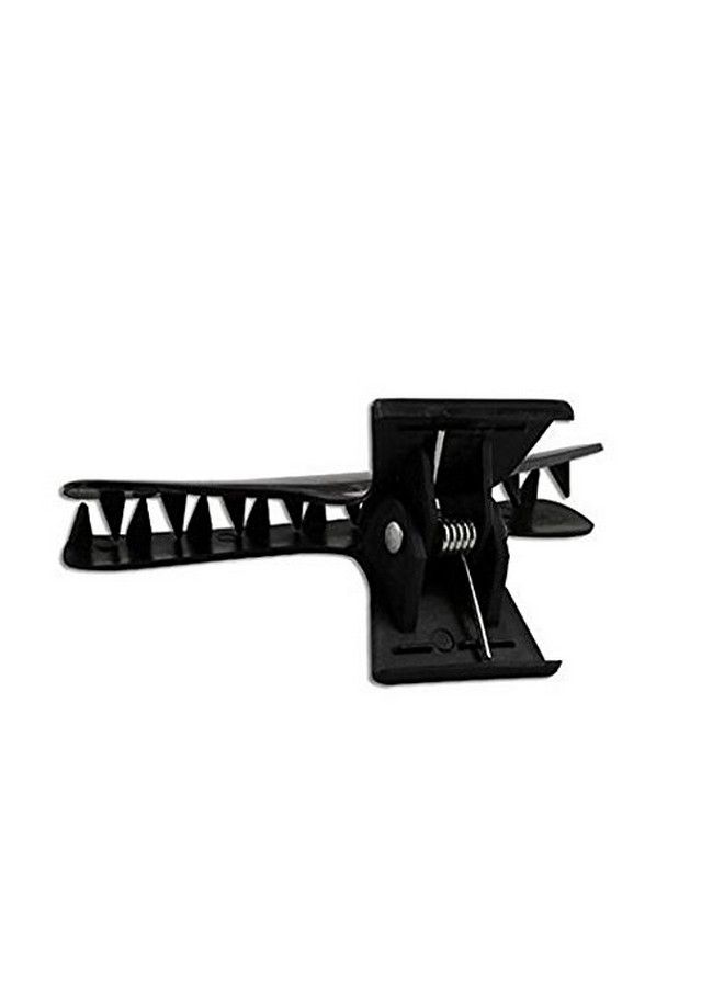 ericotry 12 Black Hairdressers Butterfly Hair Style Styling Hair Clamps Salon Section Clips Clasps Claw Barrettes Hairdressing Salon Tool - Image 4