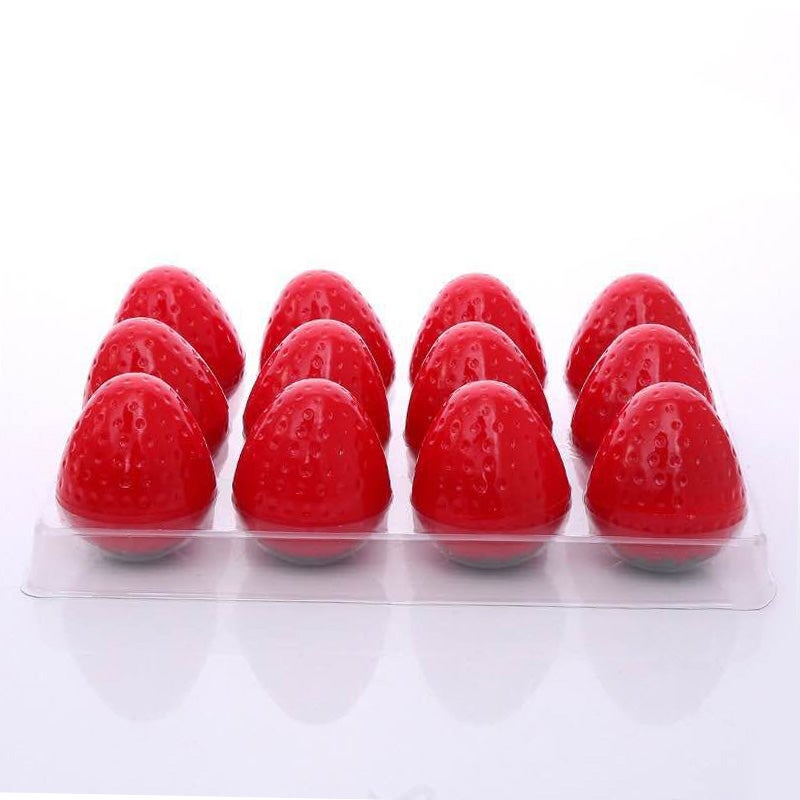 24Pcs Lip Balm Lovely Strawberry Shaped Moisturizing Plant Extracts Box Packed Lip Butter for Women Girl Makeup - Image 2