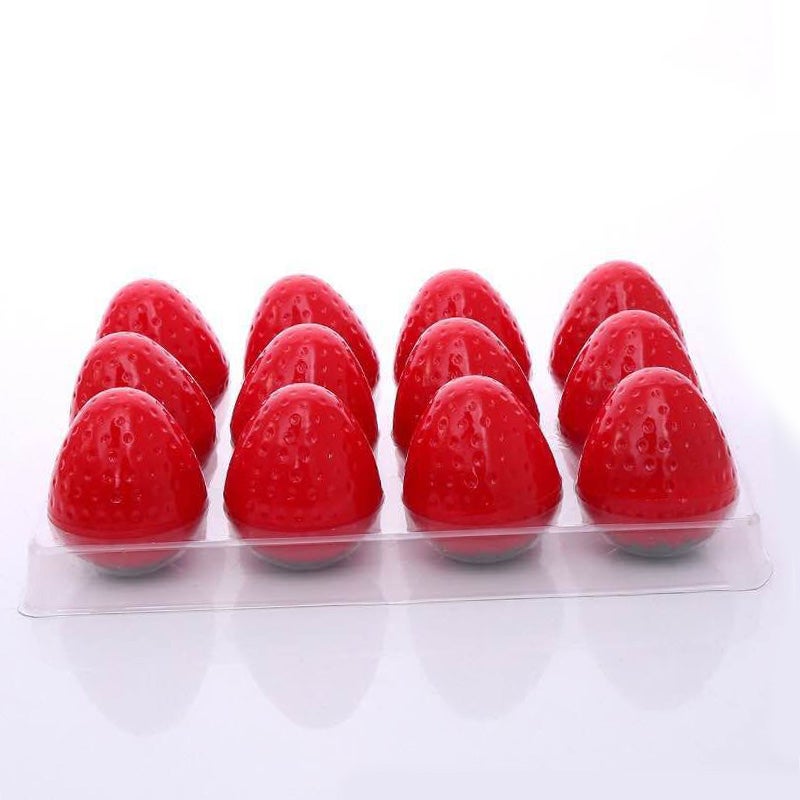 24Pcs Lip Balm Lovely Strawberry Shaped Moisturizing Plant Extracts Box Packed Lip Butter for Women Girl Makeup - Image 3