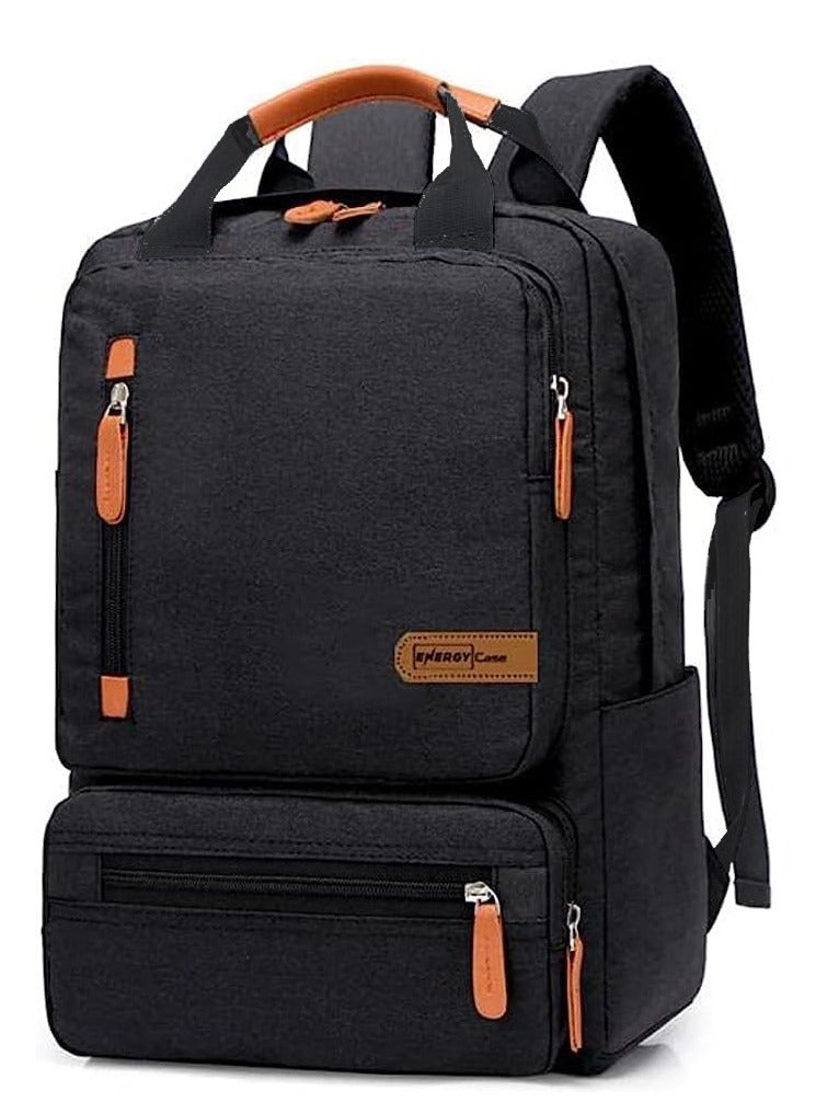 Energy case Energy case Bag - Stylish Laptop Backpack Business Bag Boys School Bag Multifunction Travel Laptop Bag Carrying Up To 17 Inch  - Image 1