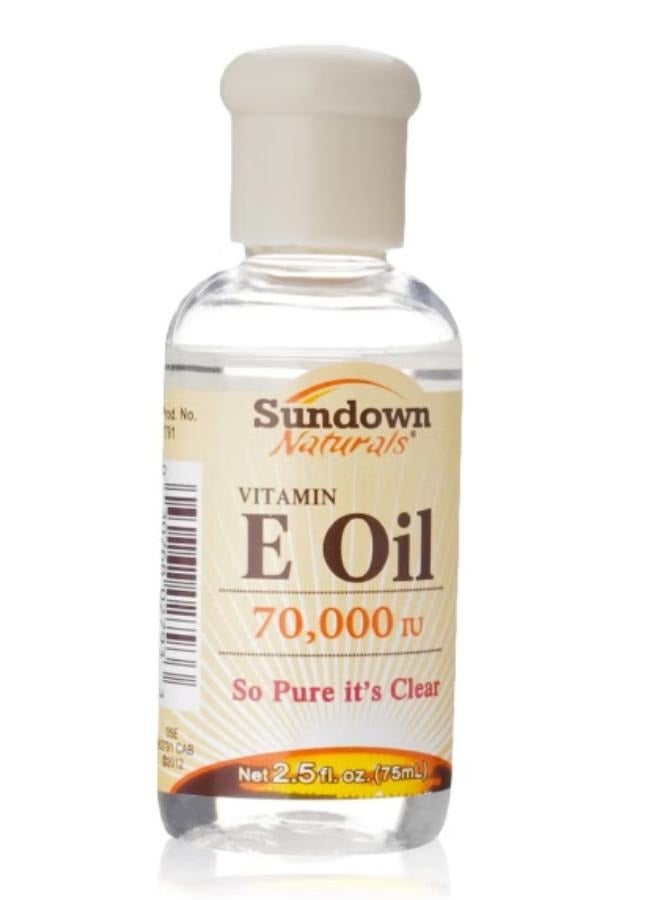 Sundown Pack Of 4 Pieces Vitamin E Oil 70,000 IU 4x75ml - Image 2