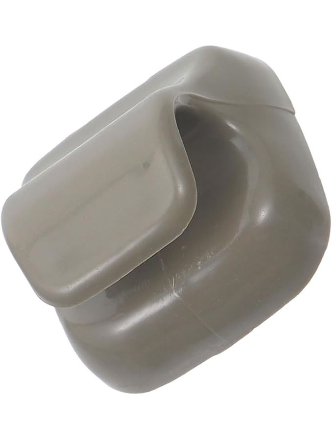 Dark Grey Car Sun Visor Hook Replacement Clip Easy Install Maintain - Image 1