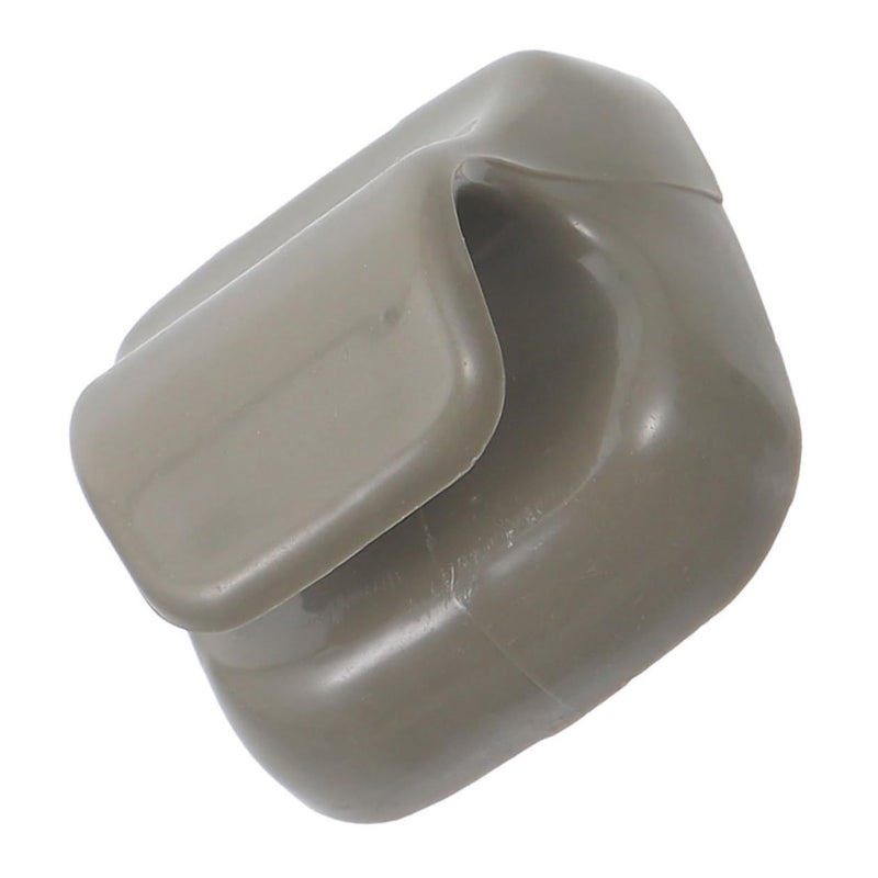 Dark Grey Car Sun Visor Hook Replacement Clip Easy Install Maintain - Image 2