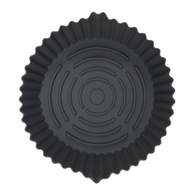 Non-Stick Air Fryer Fryer Silicone Pot Double Handle Air Fryer Liner - Image 1