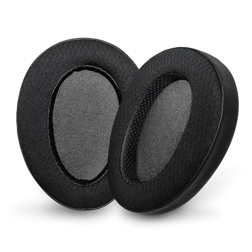 Voarmaks Memory Foam Cushion Ear Pads Compatible with Hifiman Arya Ananda Edition XS X HE1000se HE1000 V2 Jade II Headphone Replacement EarPads (Polyester Hybrid) - Image 1