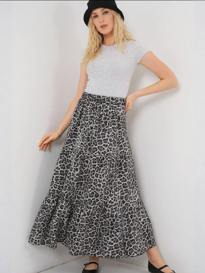 بيغ دارت تنورة ماكسي من  بتصميم منقوش