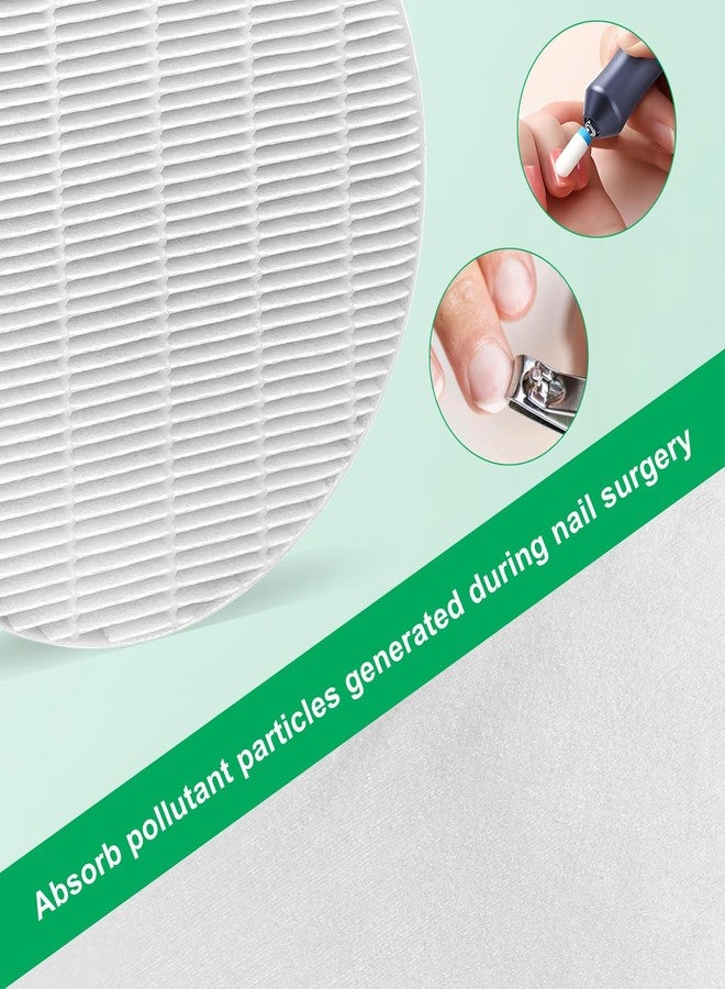 Slirceods Air Filter Compatible with MelodySusie HPro/SProR Nail Dust Collector Replacement Filter,(3HEPA+60 Sheets Filter Paper) - Image 5