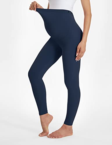 Buttergene Women's Maternity Leggings over the Belly Pregnancy Active Wear Workout Yoga Tights Pants - Image 4