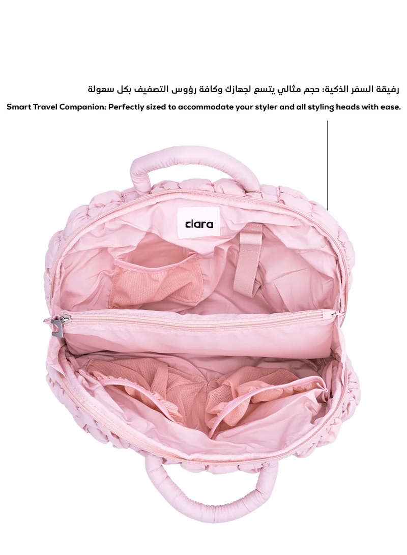 Clara  Clara Luxury Hair Tool Storage Bag – Quilted Protective Case for Styling Devices & Accessories for Women | Best Price UAE