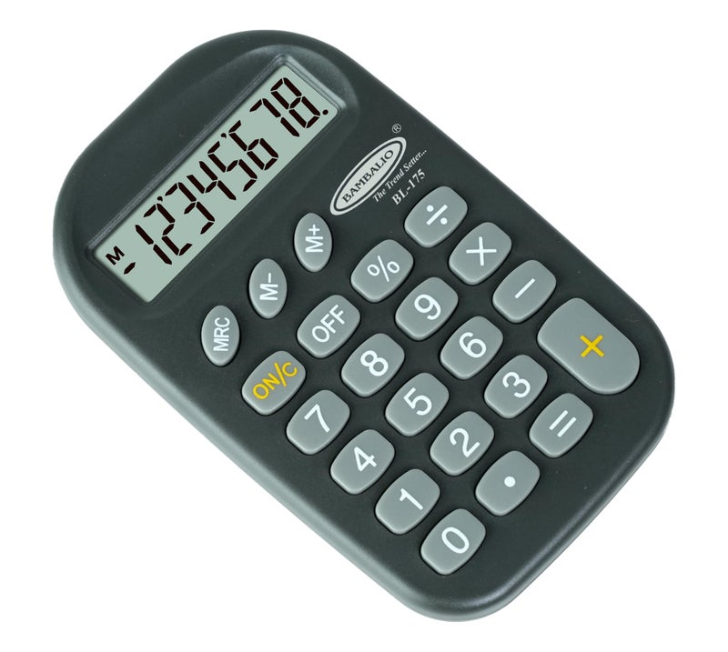 Bambalio 8 Digits BL-175 Pocket Size Electronic Calculator 3 Years Warranty - Image 4