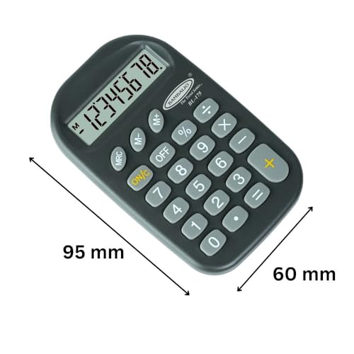 Bambalio 8 Digits BL-175 Pocket Size Electronic Calculator 3 Years Warranty - Image 2