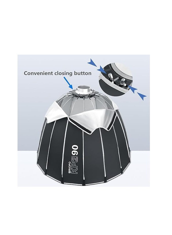 TRIOPO - Triopo 90cm Parabolic Softbox Bowens Mount Soft - Image 1