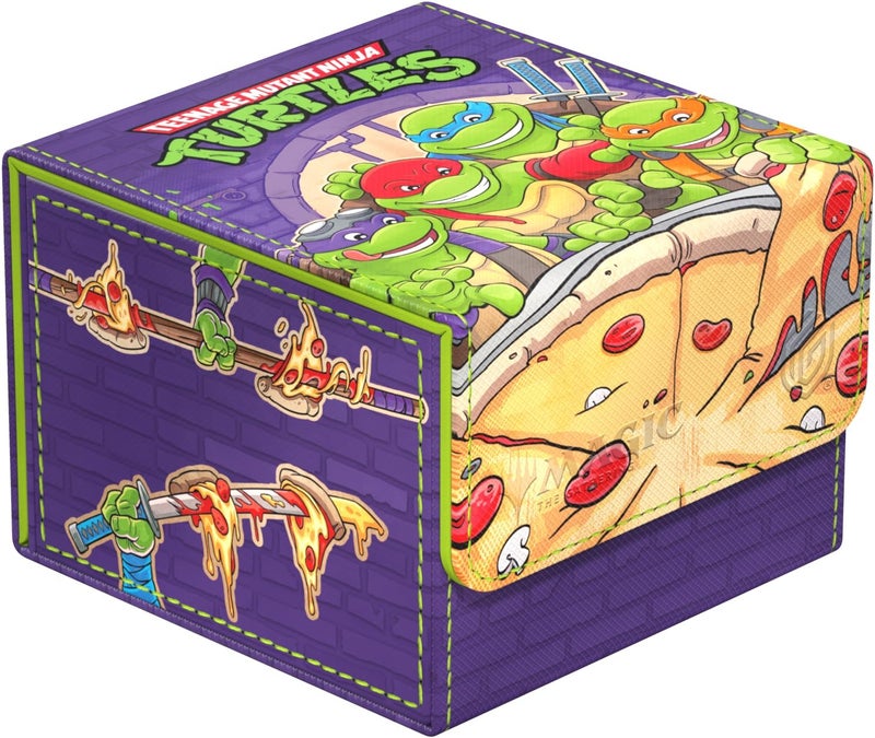 Ultimate Guard - Sidewinder 133+ Xenoskin - Magic: The Gathering Universes Beyond - Teenage Mutant Ninja Turtles - Pizza Box - Image 1